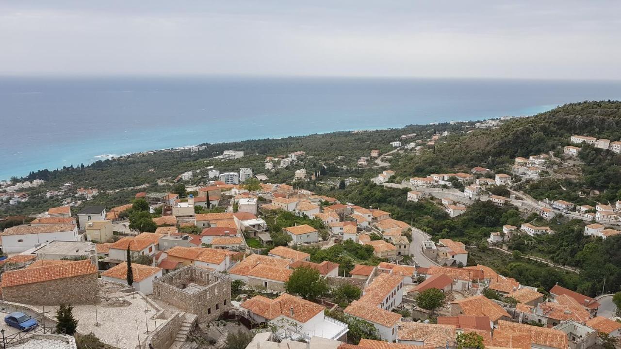 Endless Blue Apartments Dhërmi Kültér fotó